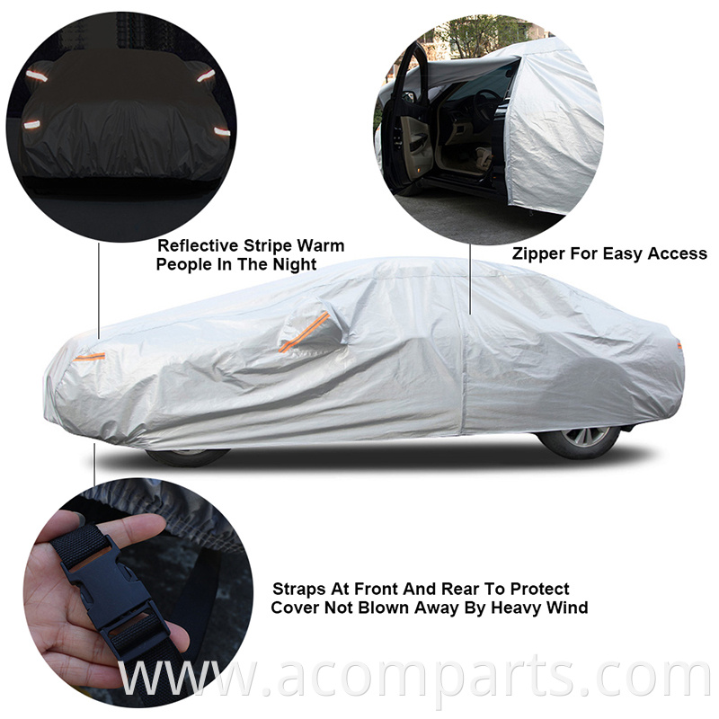 Good quality exhibition dustproof indoor fitted spandex automatic foldable car cover